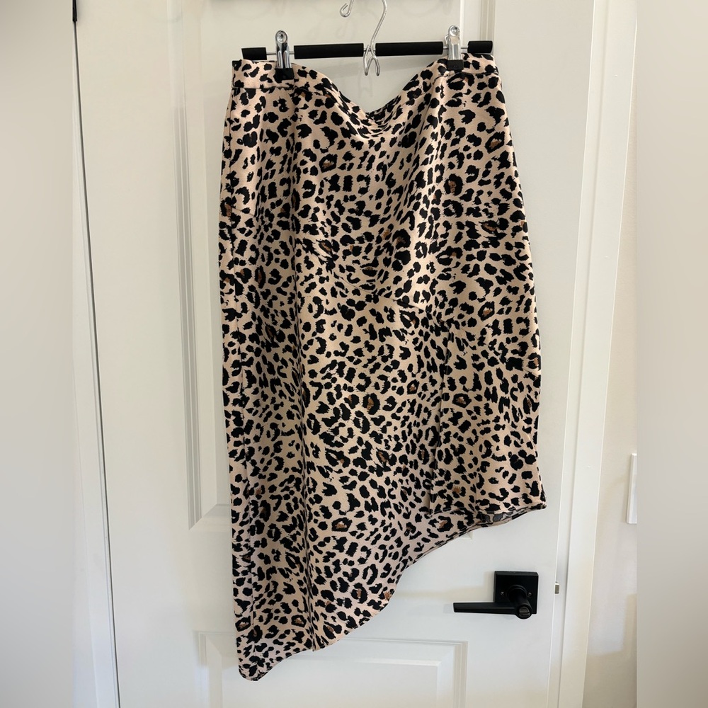 Leopard Print Skirt